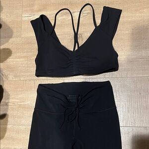 Athleta workout set size small sold out style
